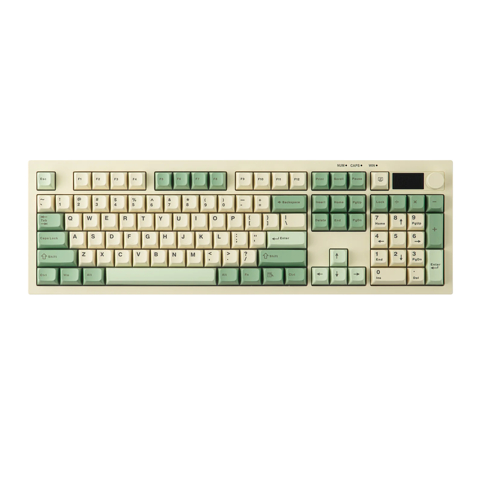 AULA S102 PRO Tri-mode Silent Membrane Keyboard TFT Display Volume Knob RGB Backlit Full Size ANSI US for Computer Gamer Office
